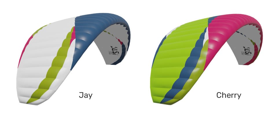 couleurs parapente airdesign susi xped